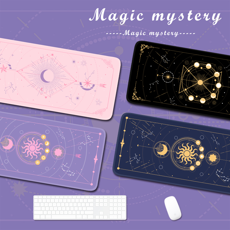 Gaming Accessories Cute - Magic Moon Star Purple bardzo duża