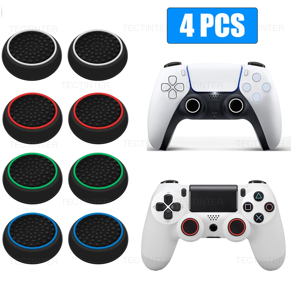 Gaming Accessories Ps4 - 4 szt. Silikonowe nakładki na analogowe