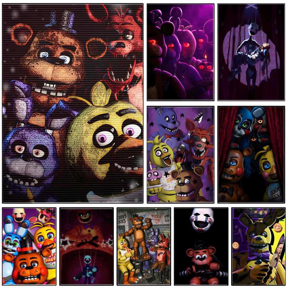 Gaming Accessories Wallpaper - Ciemny Animatroniczny Horror Gra Plenerowa F-FNAF