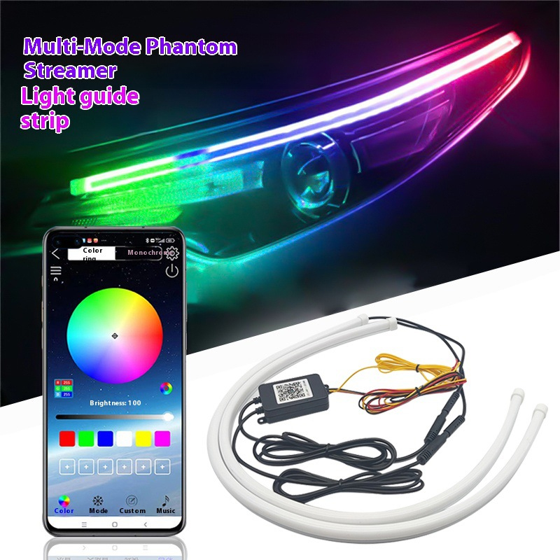 Rgb Hub Sync - 2 SZT. Samochodowe listwy LED elastyczne,
