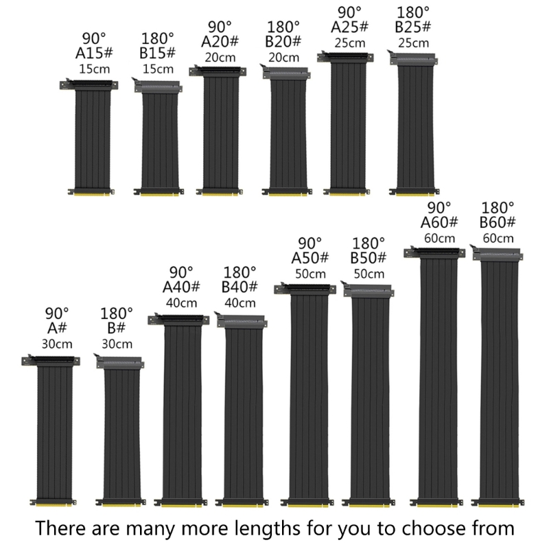 Vertical Gpu Bracket - Kabel Riser PCI do EXPRESS 16X