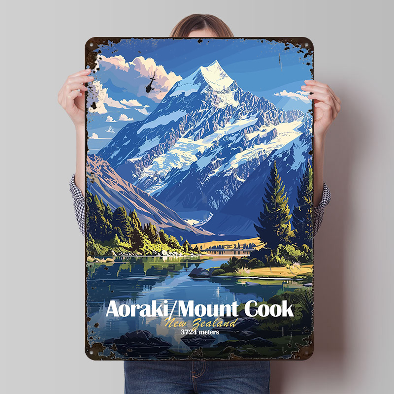 Gaming Accessories Wall Mount - Aoraki/Góra Cooka Dekoracje do pokoju gracza