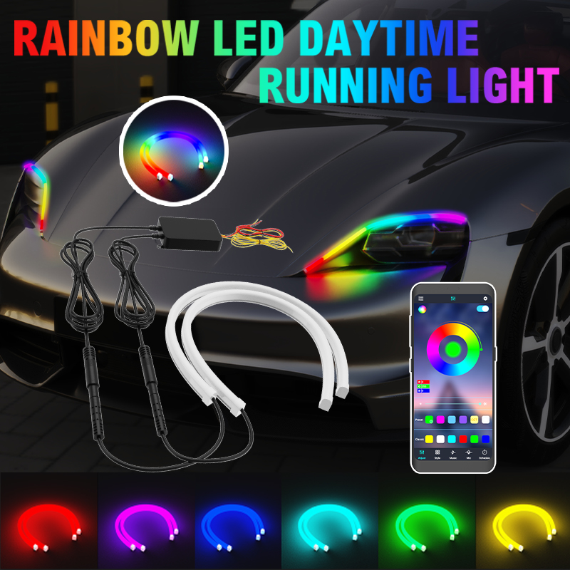 Rgb Hub Sync - 2 SZT. 30/45/60cm LED Światła do