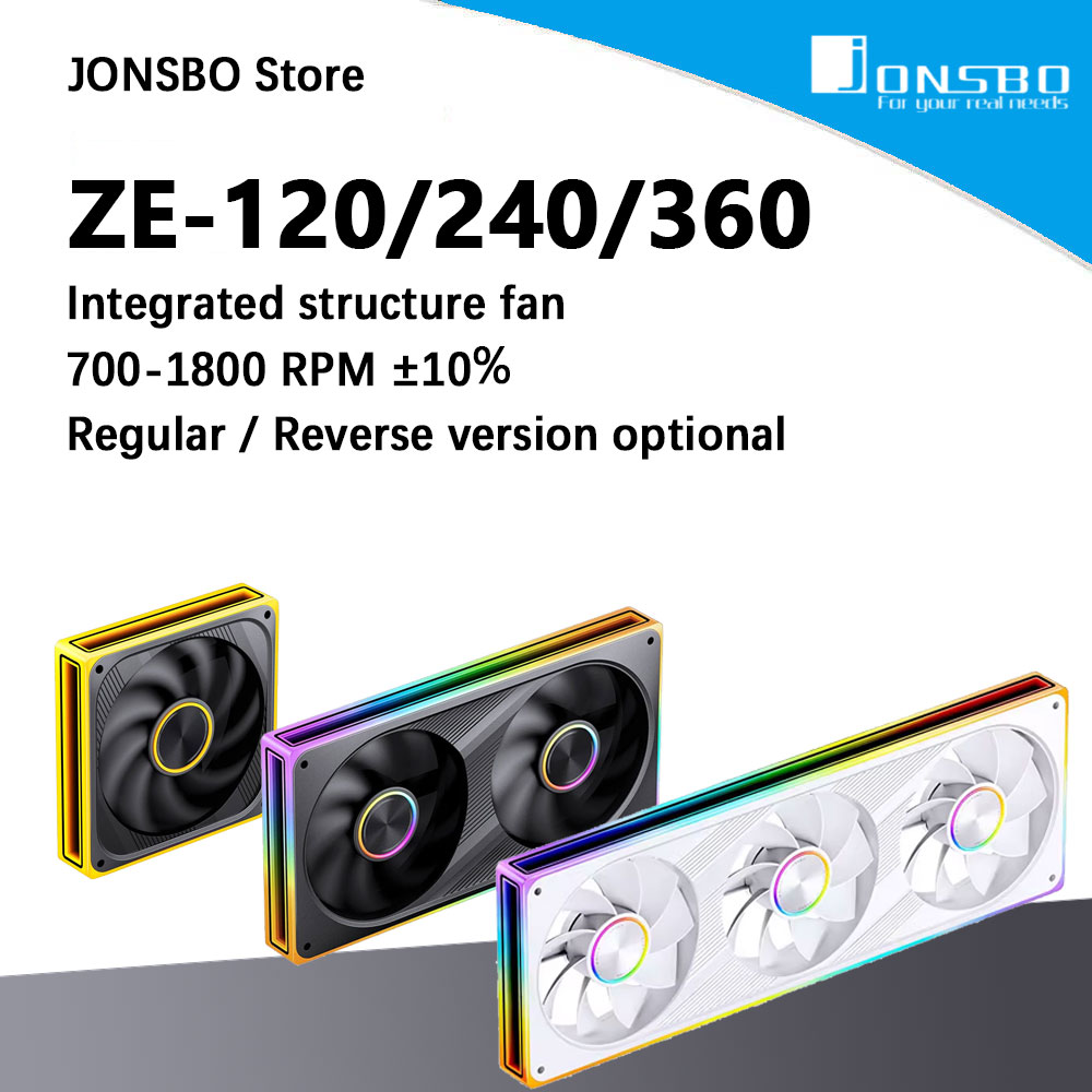 Rgb Hub Sync - Wentylator obudowy JONSBO ZE-120/240/360 120mm ARGB,