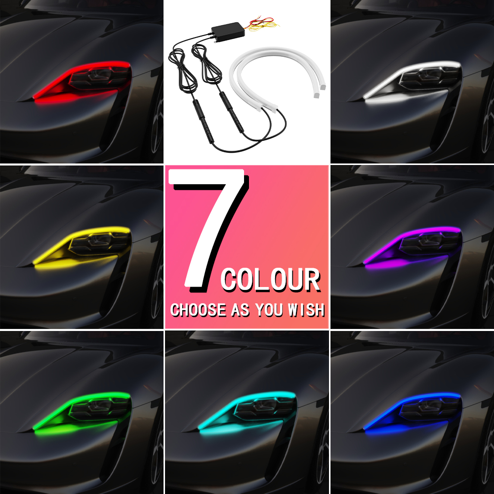 2 SZT. DRL Samochodowe Światła – Rgb Hub Sync recenzja i cena