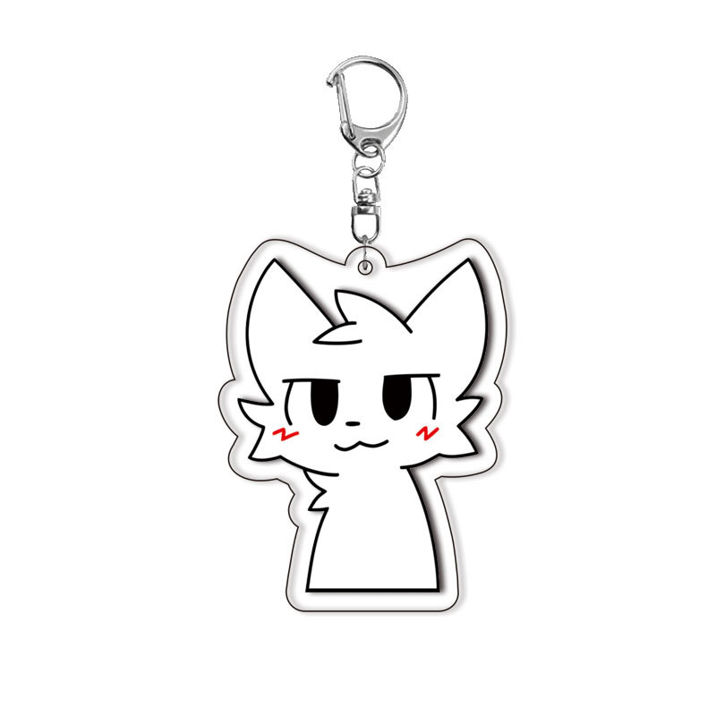 Urocze czarno-białe breloczki  – Gaming Accessories Cute recenzja i cena