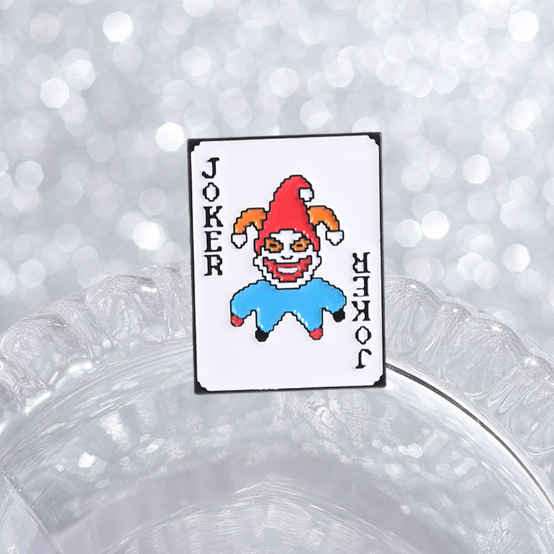 Emaliowane przypinki Poker Jok – Joker Gaming Accessories recenzja i cena