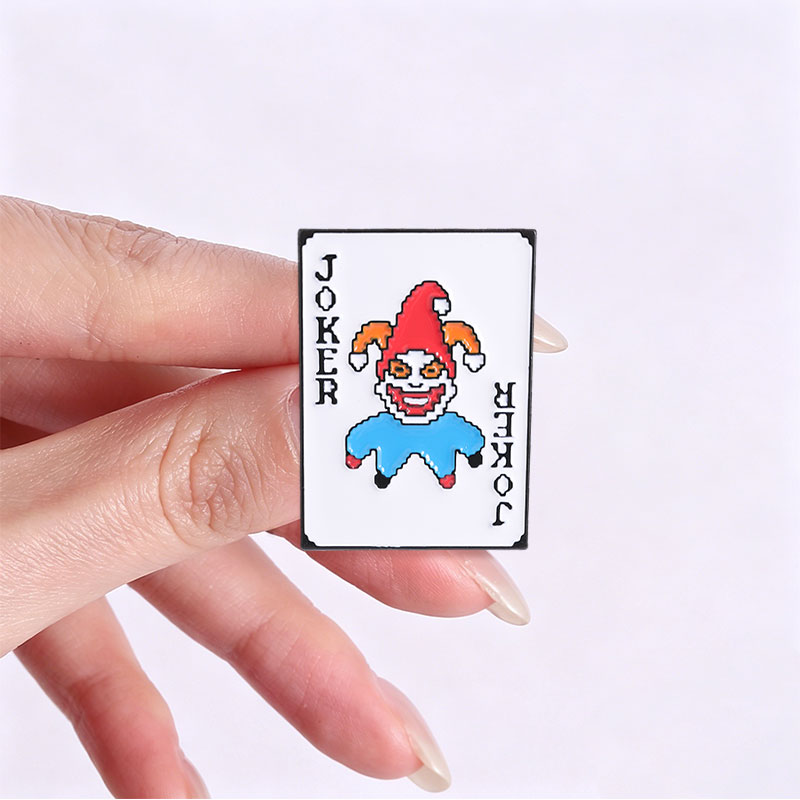 Emaliowane przypinki Poker Jok – Joker Gaming Accessories recenzja i cena