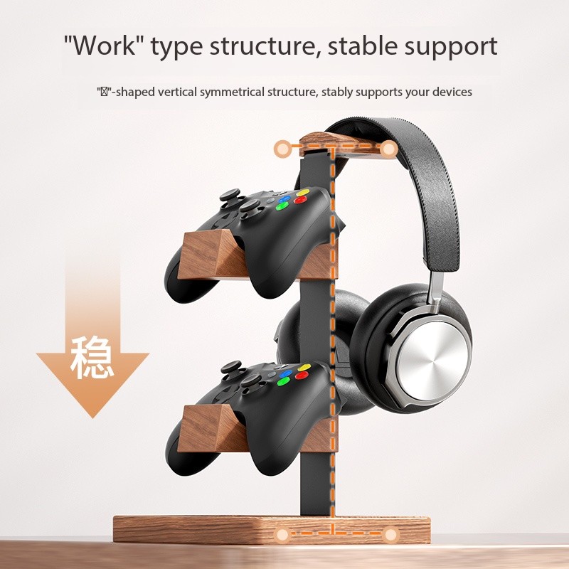 Półka ścienna z litego drewna  – Gaming Accessories Wall Mount recenzja i cena