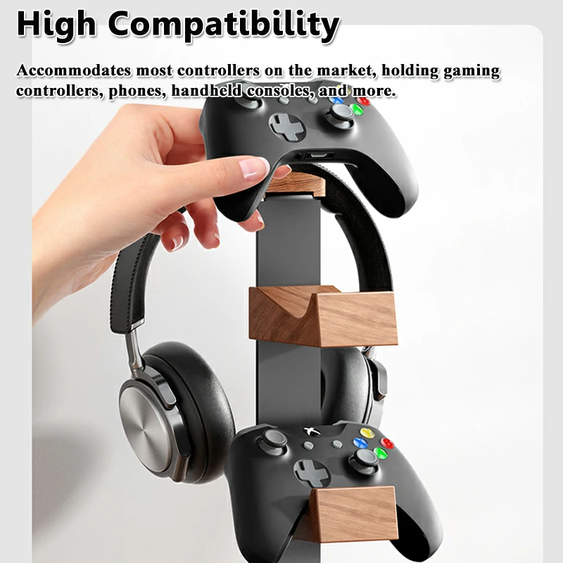 Półka ścienna z litego drewna  – Gaming Accessories Wall Mount recenzja i cena