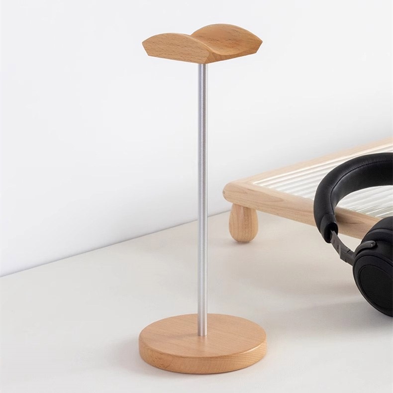 Stojak na słuchawki z drewna o – Gaming Accessories For Setup recenzja i cena