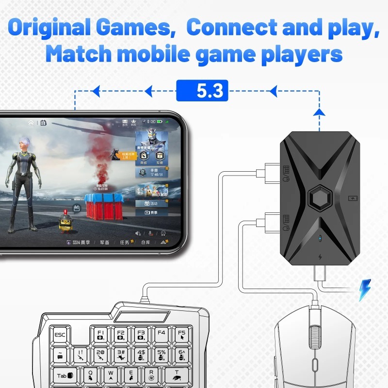 Adapter do gier mobilnych M1 P – Gaming Accessories Manufacturers recenzja i cena