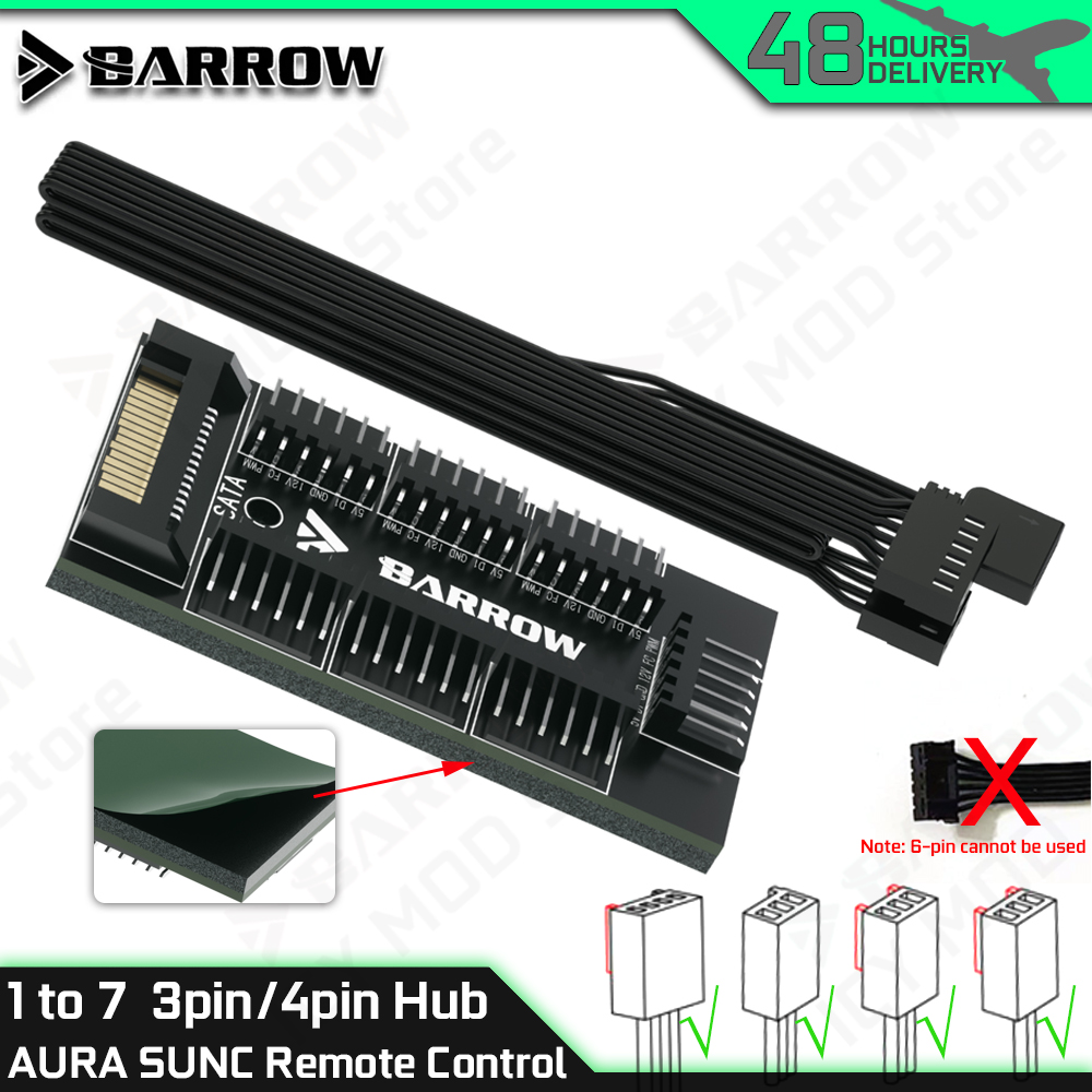 Barrow 7-portowy kontroler wen – Rgb Hub Sync recenzja i cena