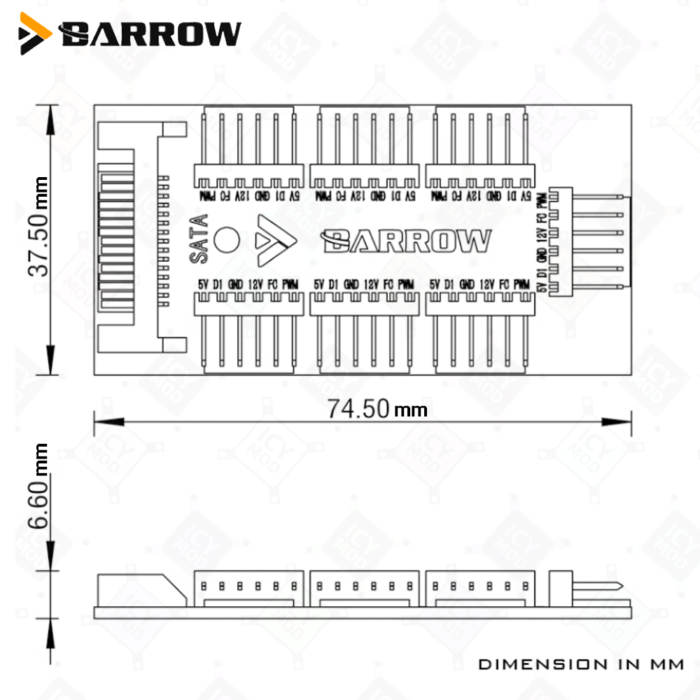 Barrow 7-portowy kontroler wen – Rgb Hub Sync recenzja i cena