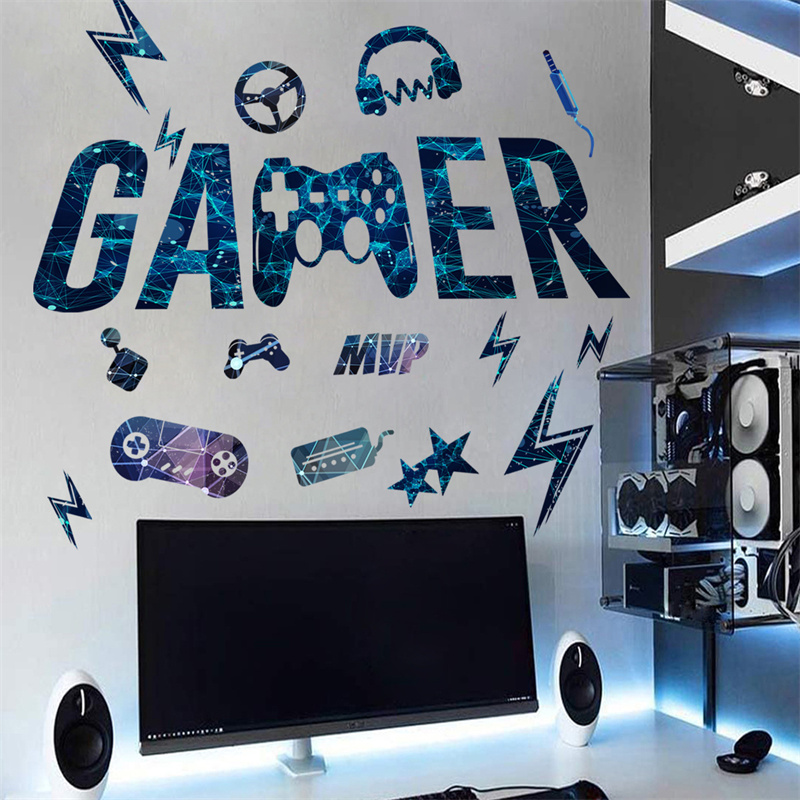 Naklejki winylowe dla graczy,  – Gaming Accessories Wallpaper recenzja i cena