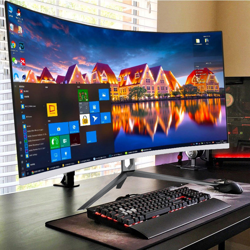 32-calowy zakrzywiony komputer – Monitor 144Hz 27Inch recenzja i cena
