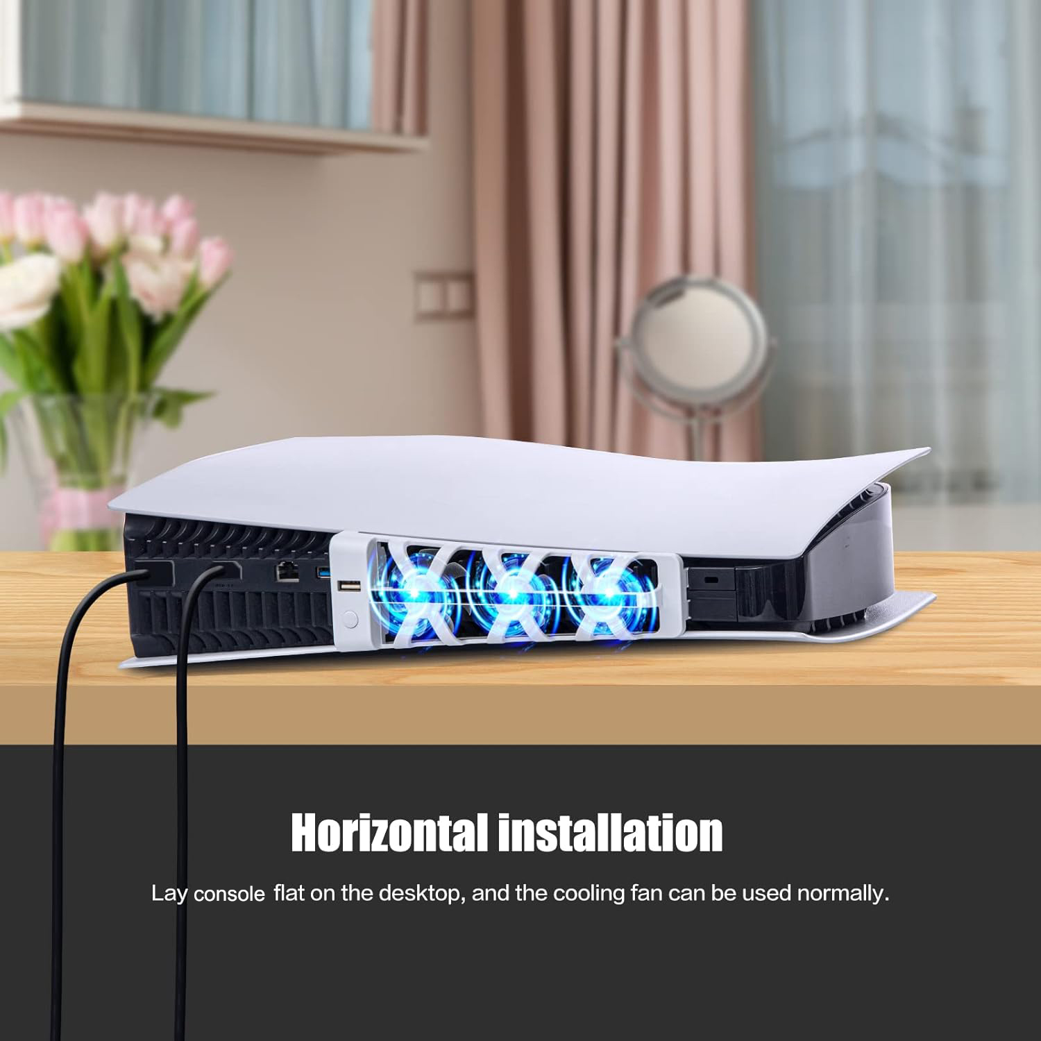 Wentylator cichy z oświetlenie – Gaming Accessories Playstation recenzja i cena