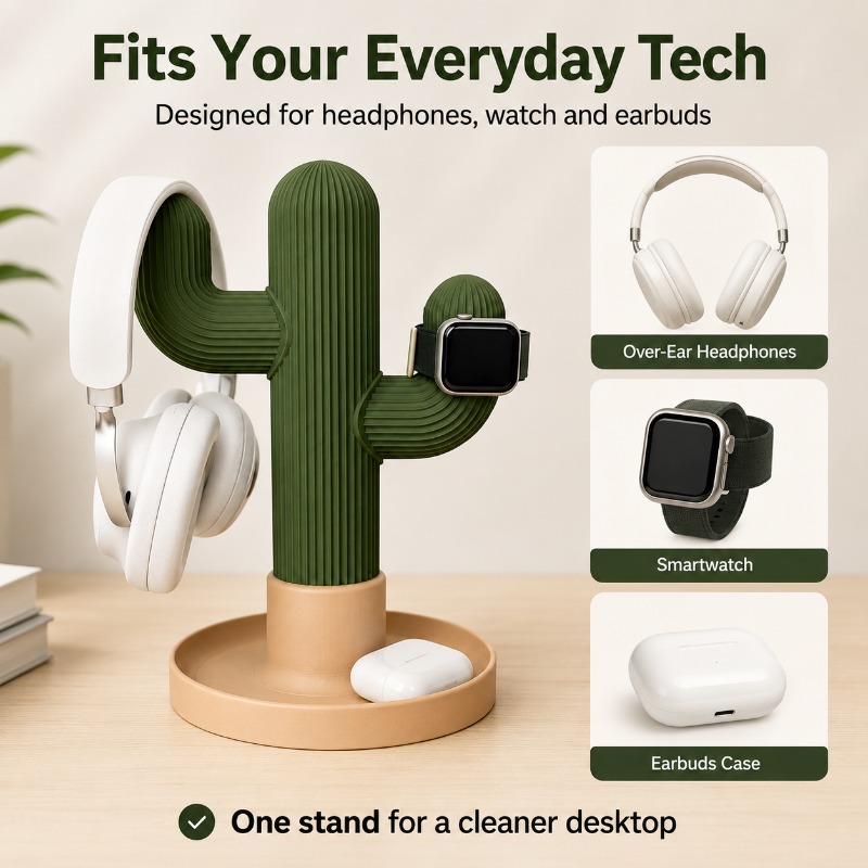 Minimalistyczny stojak na słuc – Gaming Accessories For Setup recenzja i cena